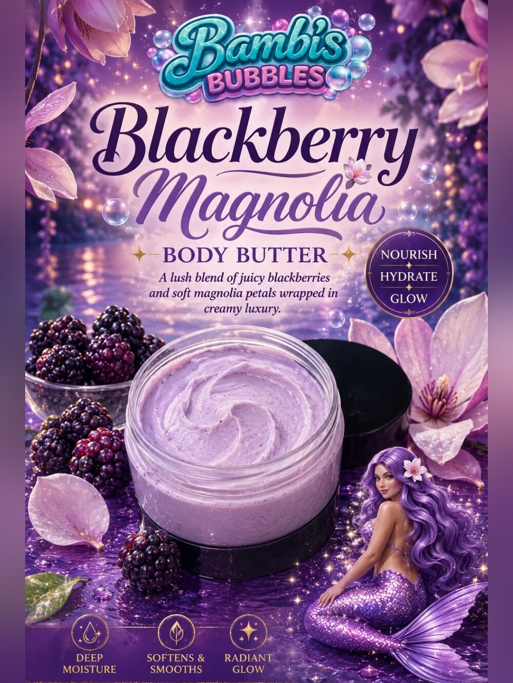 Low Stock! 4oz Summer Triple Body Butter Assorted Scents Available - Picture 10 of 15